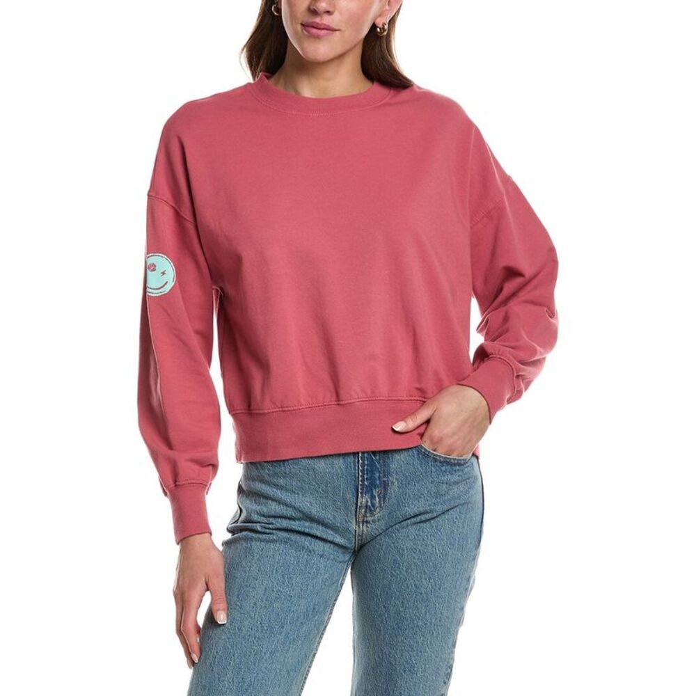 Electric & Rose Womens  Classic Sweatshirt, Red